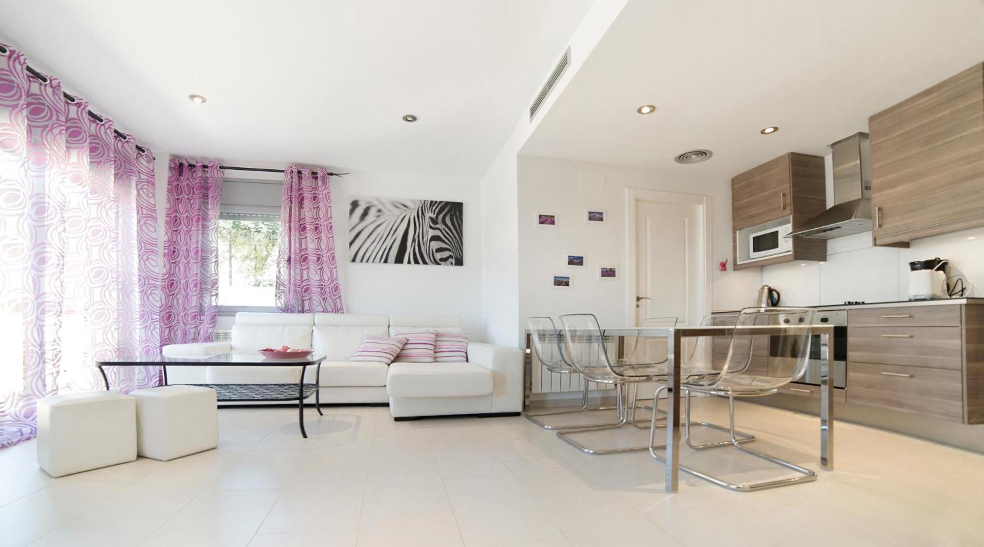 Duplex Moderno 3 Hab Parking, Vistas Al Mar Y Terraza Lägenhet Sitges Exteriör bild